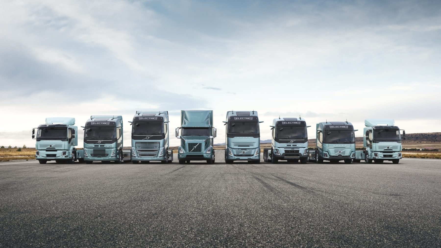 Volvo aktuálně nabízí osm elektrických modelů nákladních tahačů | foto: Volvo