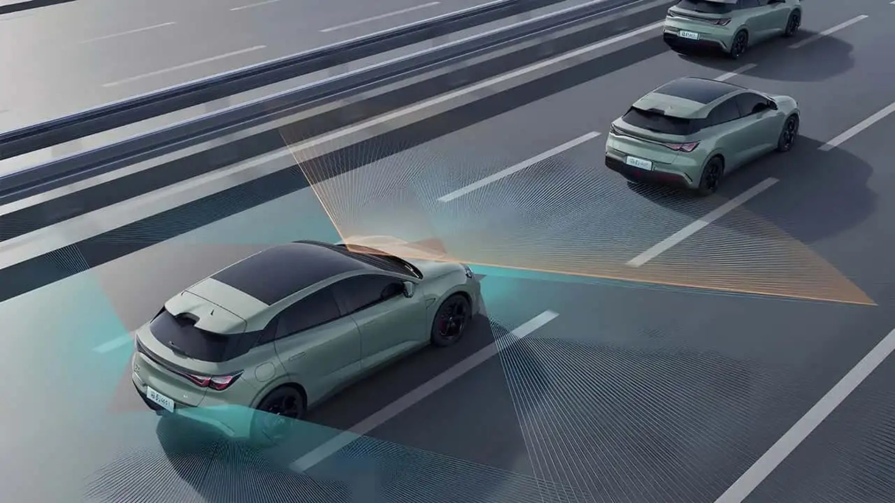 BYD má svůj vlastní systém autonomního řízení God’s Eye | Zdroj: BYD