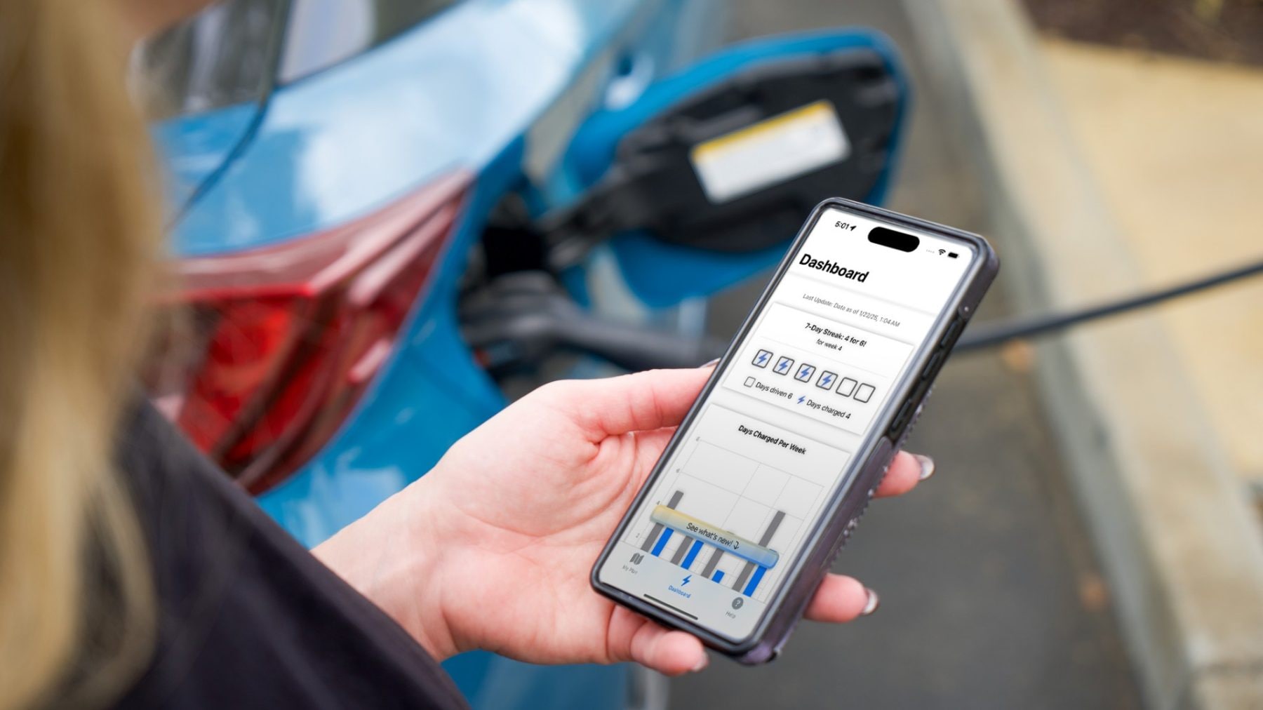 Aplikace Toyota ChargeMinder | Zdroj: Toyota