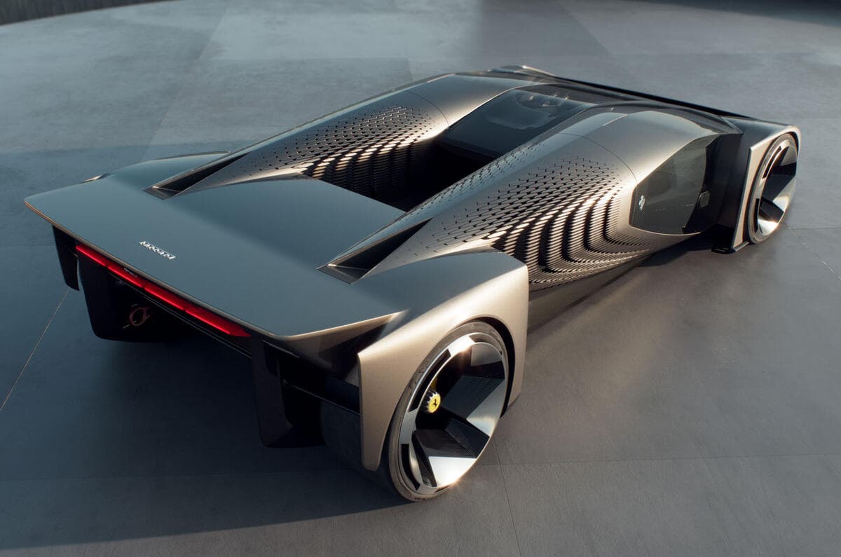 Koncept Ferrari F76, zezadu | Zdroj: Ferrari