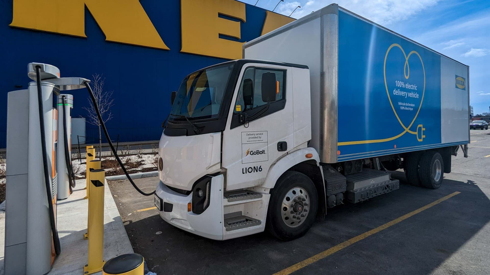 Elektrická dodávka GoBolt | Zdroj: IKEA