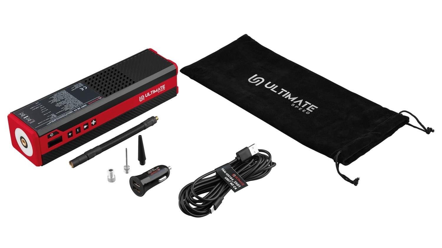 Aku kompresor Ultimate Speed USKT 60 C4 | Zdroj: Lidl