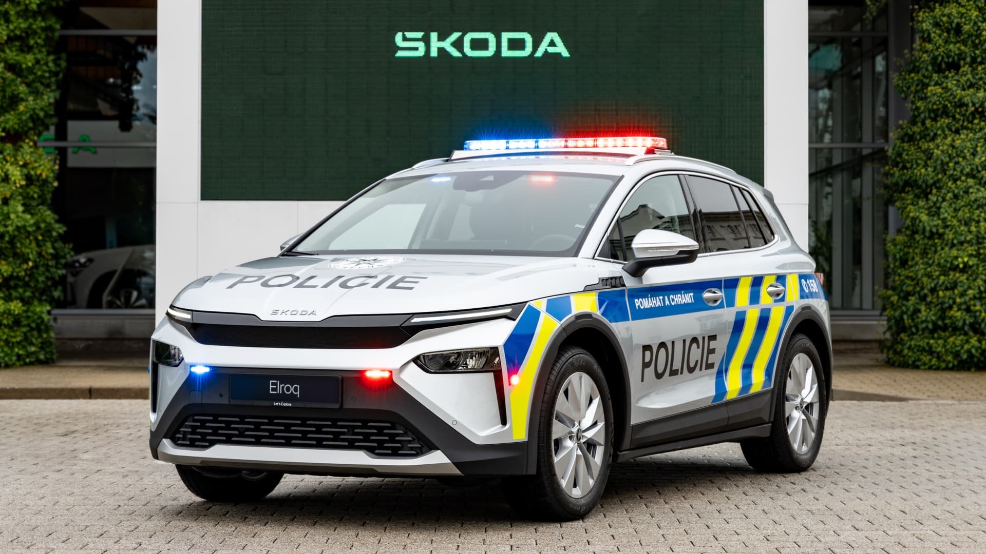 Škoda Elroq v úpravě pro Policii ČR | Zdroj: Škoda Auto