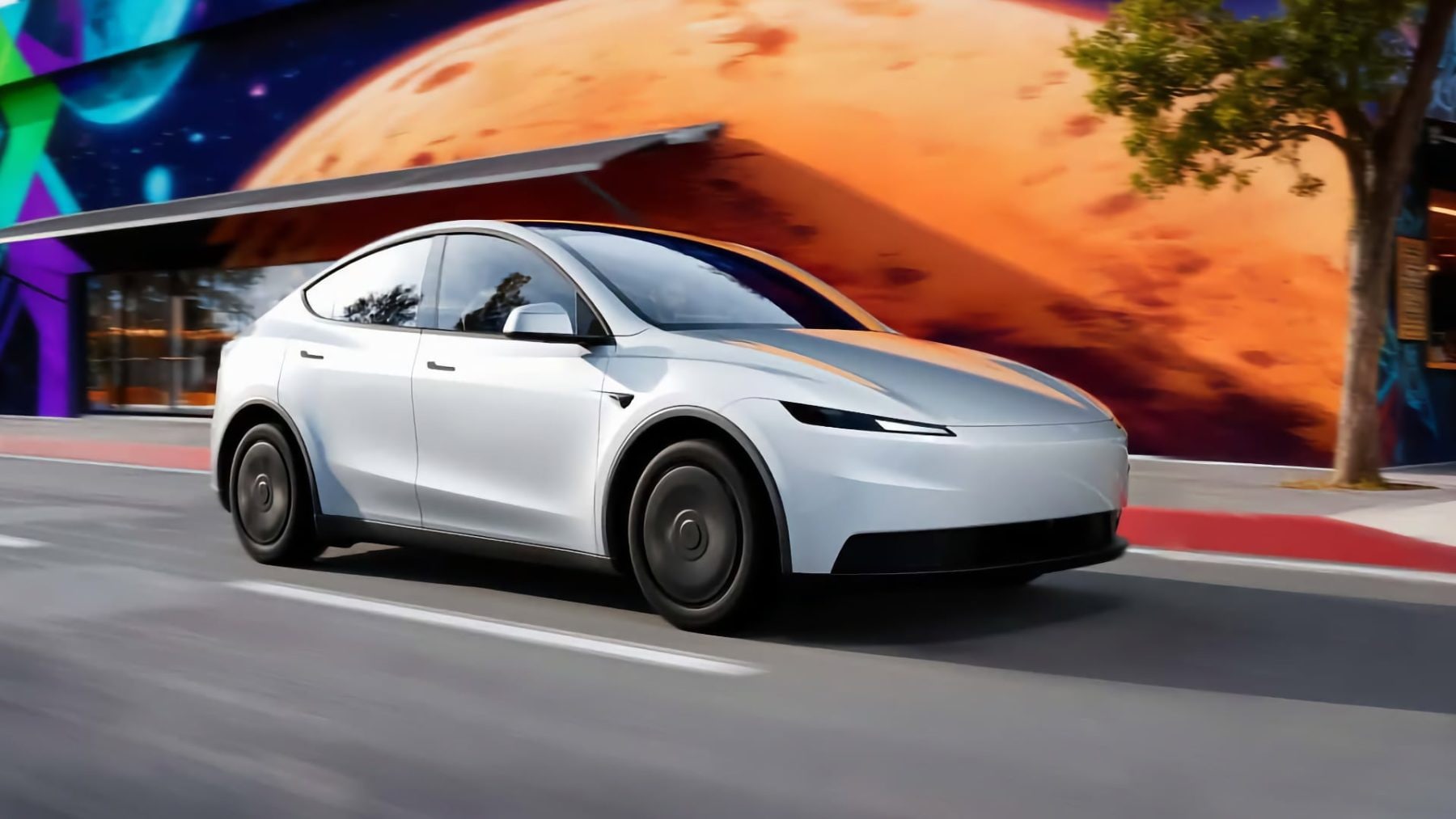 Tesla Model Y Standard (2026), zepředu | Zdroj: Tesla