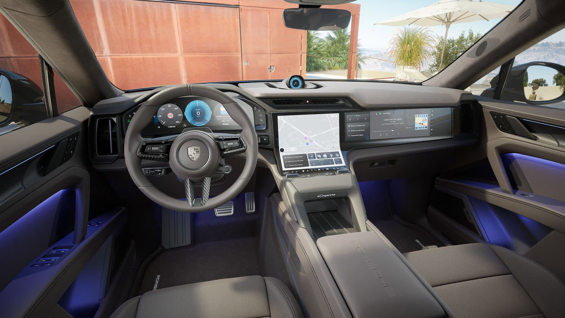 Porsche Cayenne Turbo Electric, interiér | Zdroj: Porsche