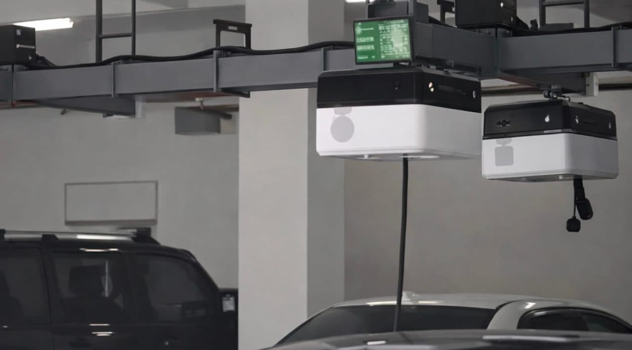 Robotická nabíječka se stropním zavěšením | Zdroj: XuZhenqing via X