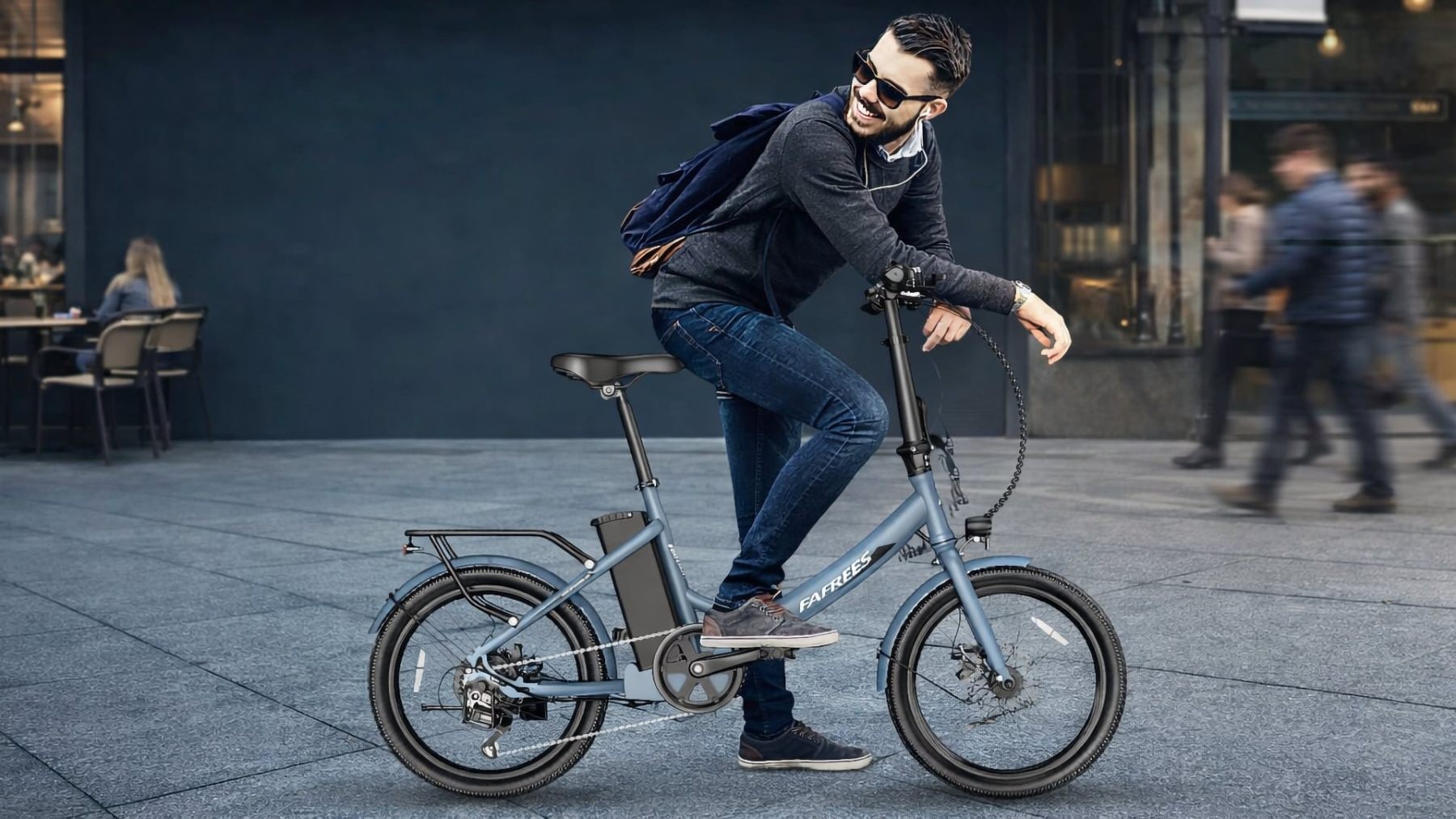 Skládací elektrokolo Fafrees F20 Light | Zdroj: Kaufland