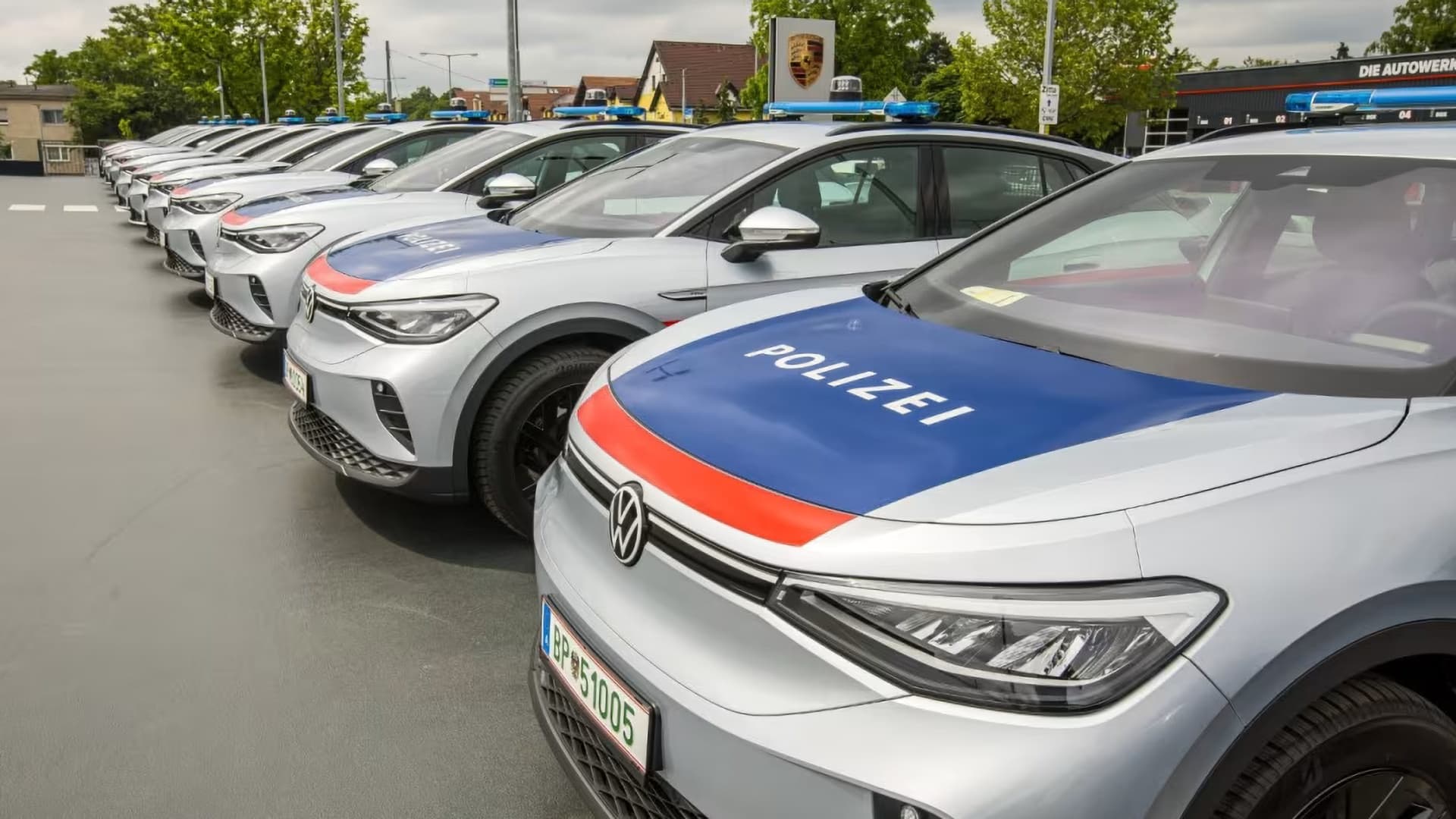 Rakouská policie testovala Volkswageny ID.3 a ID.4 | Zdroj: Bundesministerium für Inneres (BMI)