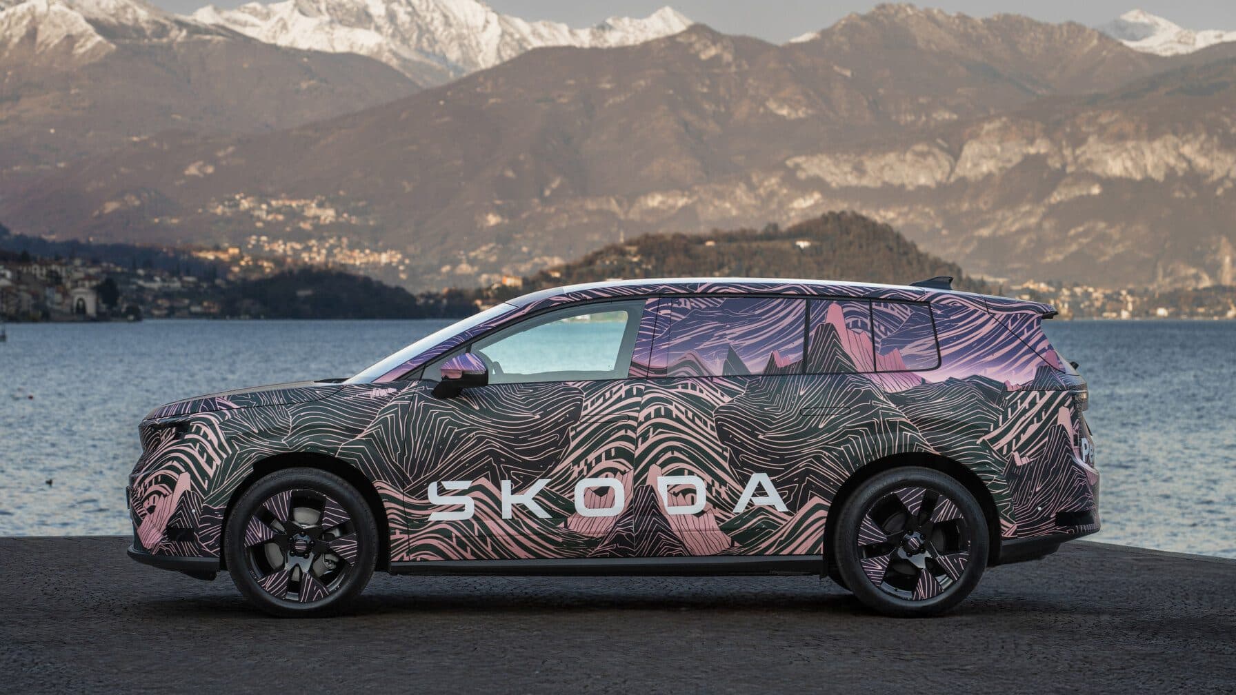 Škoda Peaq s maskováním | Zdroj: Škoda Auto