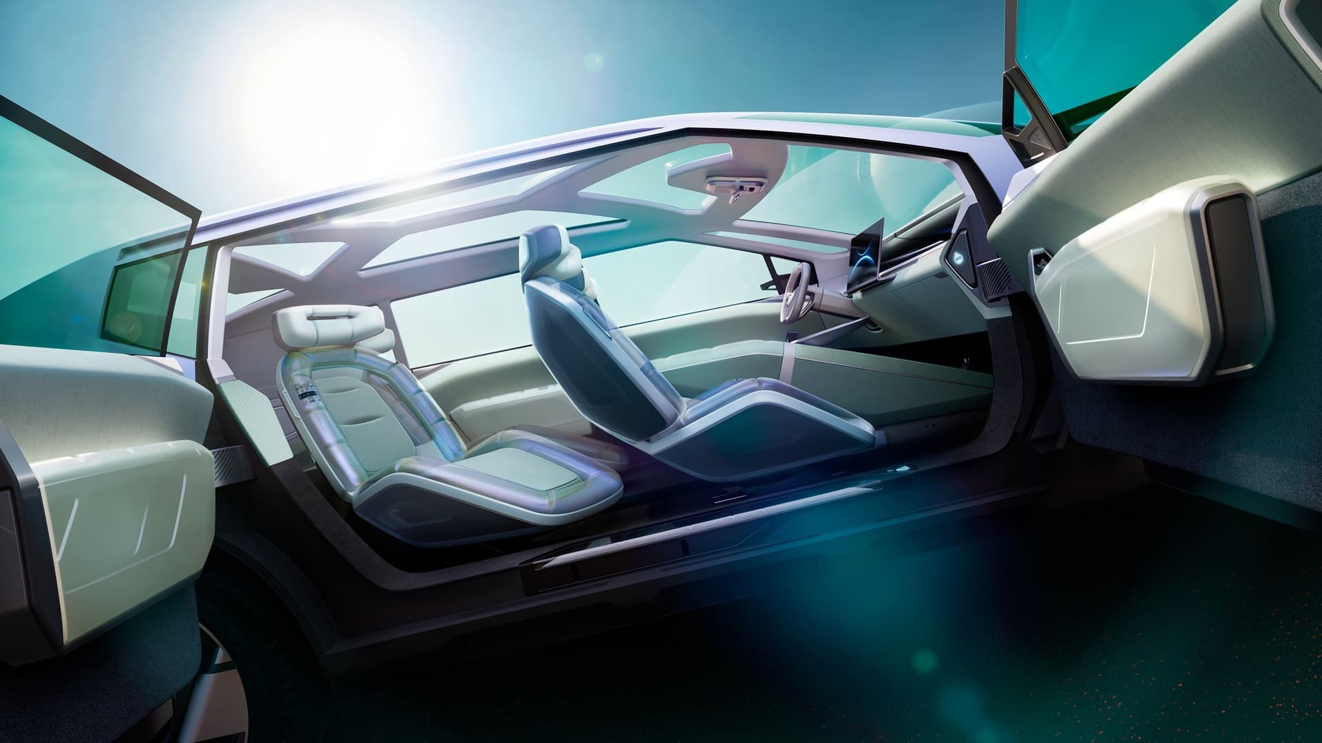 Koncept Hyundai IONIQ Earth, interiér | Zdroj: Hyundai