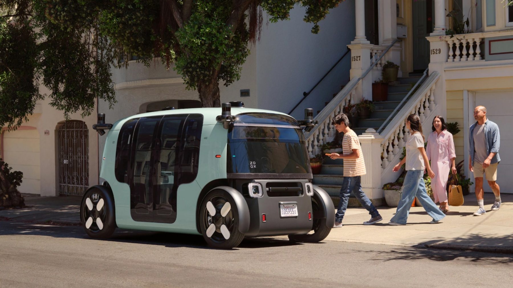 Autonomní robotaxi Amazon Zoox | Zdroj: Zoox