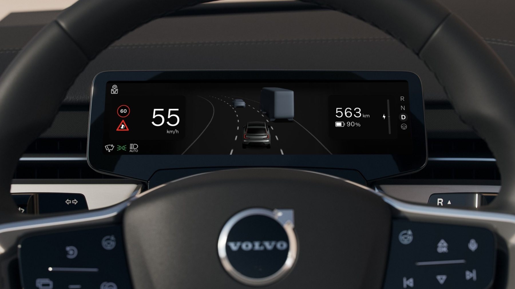 Bezpečnostní systém Connected Safety od Volva | Zdroj: Volvo