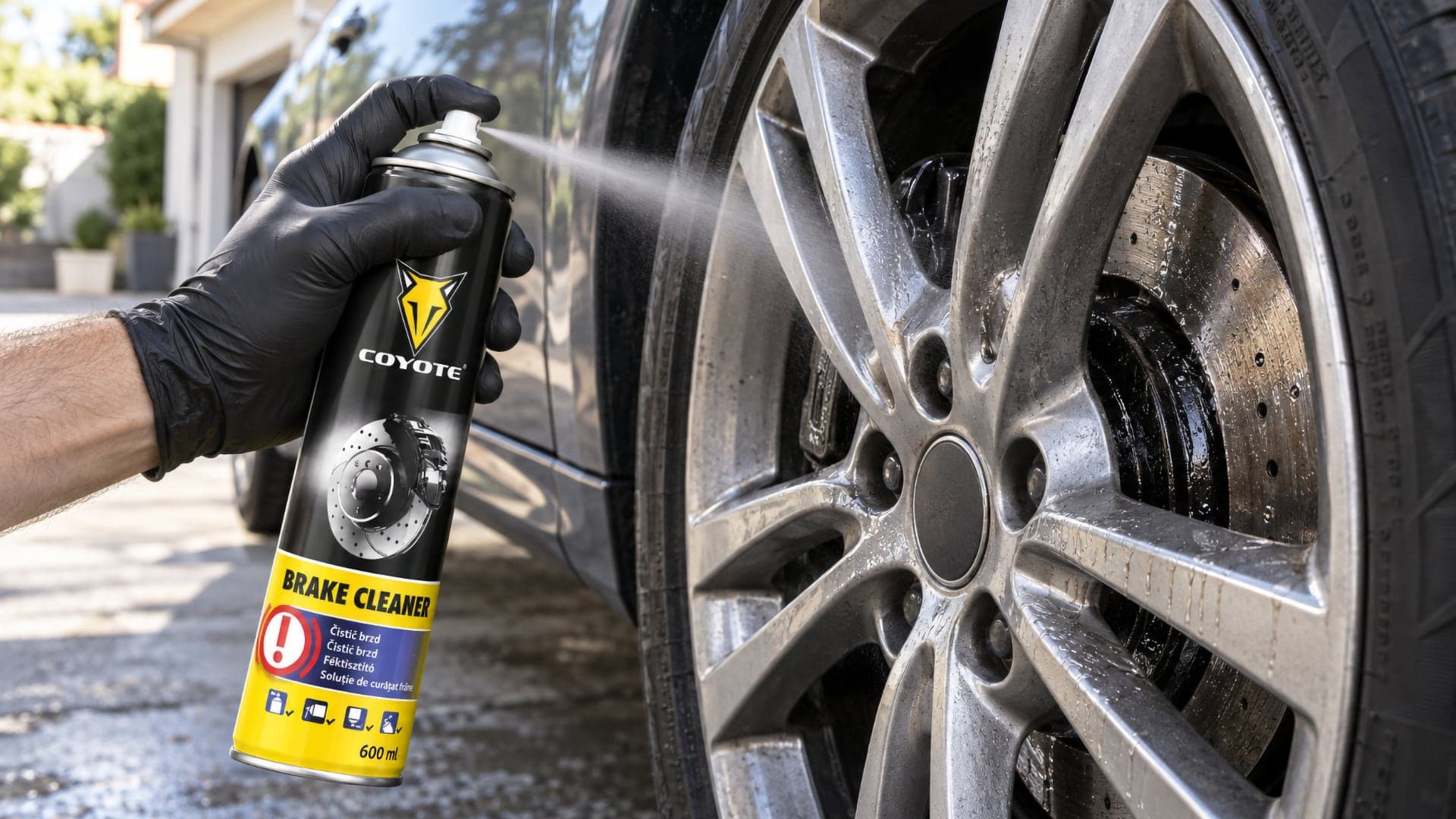Čistič brzd Coyote 600 ml | Zdroj: Matouš Vrchota