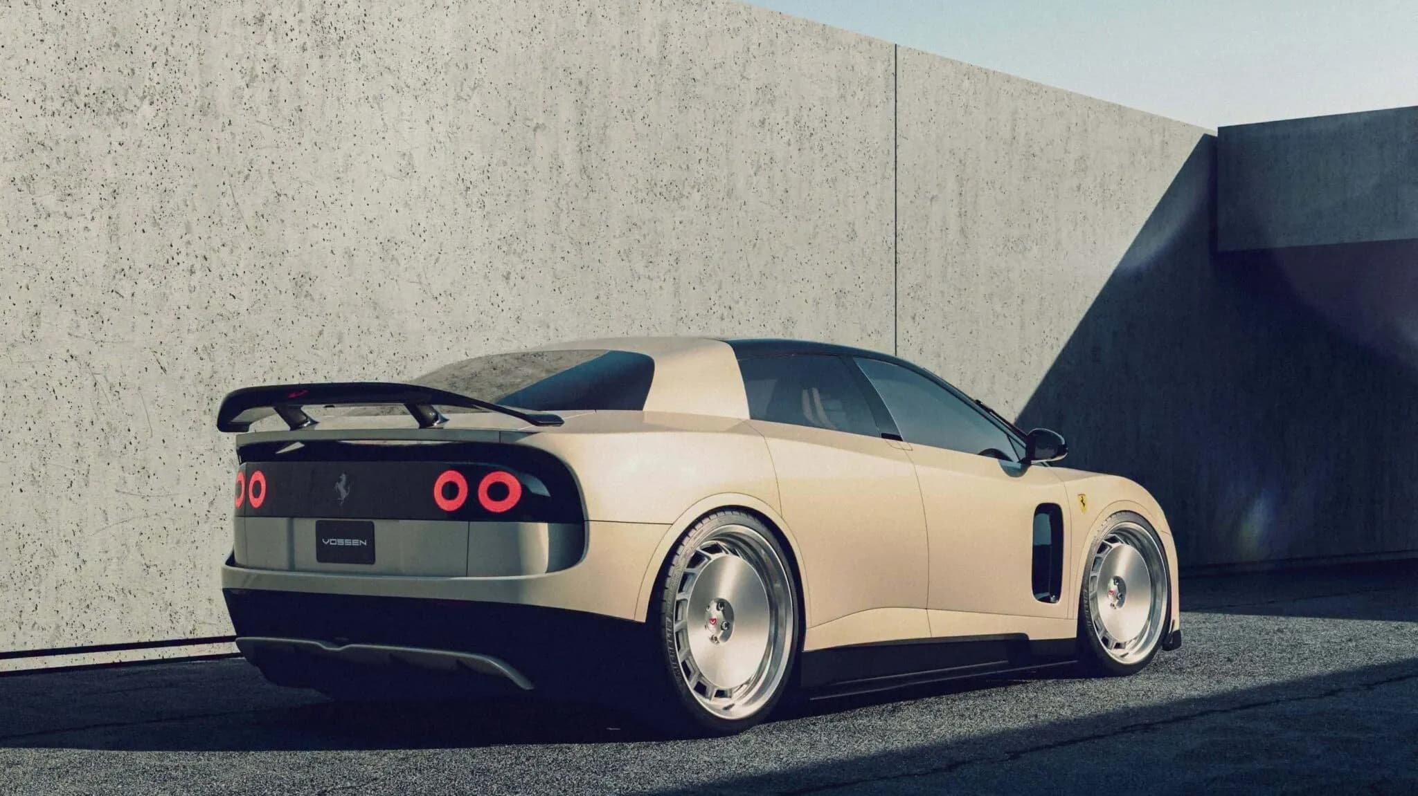 Render Ferrari Luce s tuningovým balíčkem od Vossen Wheels | Zdroj: Vossen Wheels