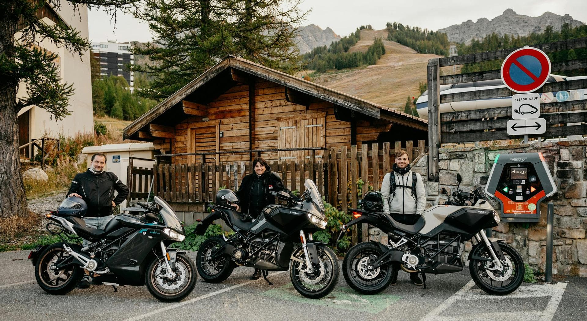 Trio rekordmanů na elelktromotorkách značky Zero | Zdroj: Zero Motorcycles